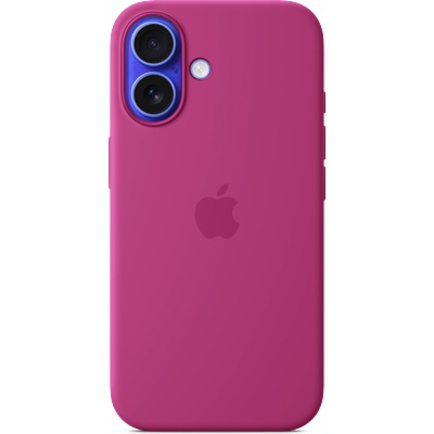 Apple iPhone 16 MagSafe silicone case fuchsia (MYY53ZM/A)