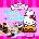 Hello Kitty Muffiny a cupcaky