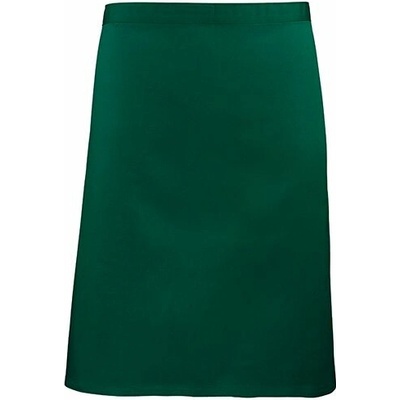 Premier Workwear Pracovní zástěra středně dlouhá PR151 Bottle Pantone 560 70x50cm