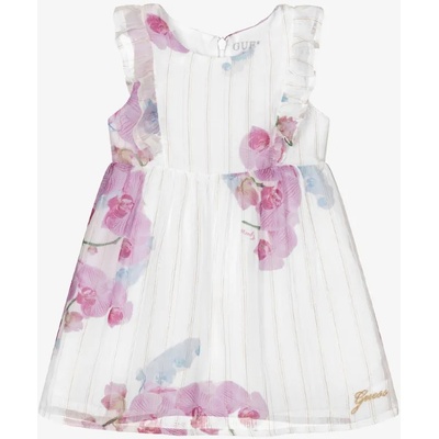 Guess Официална рокля на цветя за бебе момиче Guess
