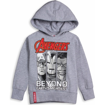 Chlapecká mikina Avengers Mightiest šedá
