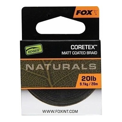 FOX Edges Naturals Coretex 20 m 20 lbs-9, 1 kg Плетена линия (CAC815)