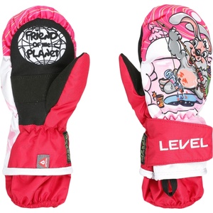 LEVEL Детски ръкавици LEVEL Kid's Animal Rec Gloves - Bordeaux (202-7337-0112)