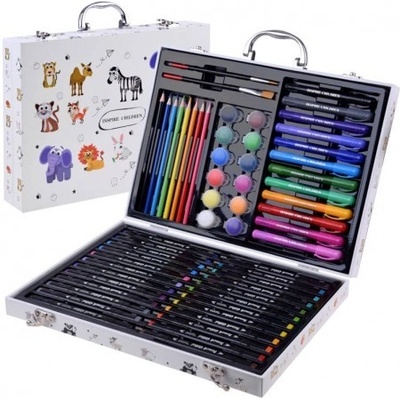 Umělecký set v kufříku, 78 prvků