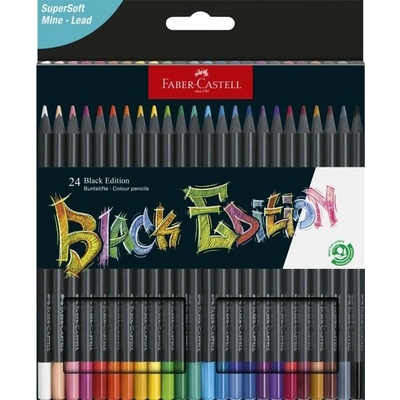 Faber Castell Black Edition farbičky 24 ks 505888