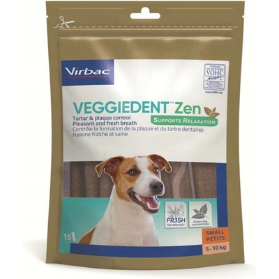 Virbac Veggiedent Zen Fresh Kousátko pro psa S (5 10kg) 15ks