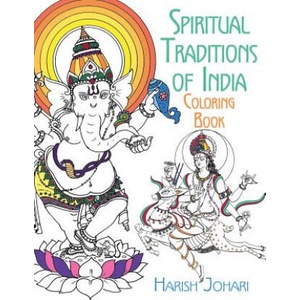 Spiritual Traditions of India Coloring Book | Harish Johari (ISBN: 9781620556290)