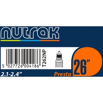 Nutrak 26 x 2.1-2.4 Presta Valve Inner Tube -
