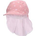 Sterntaler Шапка с платка на врата и UV 50+ защита Sterntaler - На точки, 51 cm, 18-24 месеца, розова (1422320-707) - baby