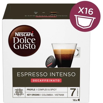 Nescafé Dolce Gusto Espresso Intenso bezkofeínové DECAFFEINATO 16 kusov