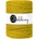 Bobbiny 3PLY Macramé Rope 5 mm 100 m Spicy Yellow юта (TX-E050)