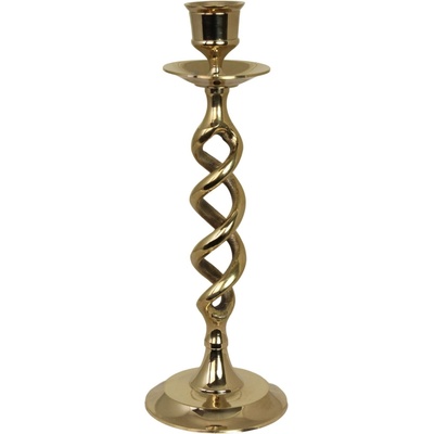 Strömshaga Kovový svietnik Ewa Twisted Brass
