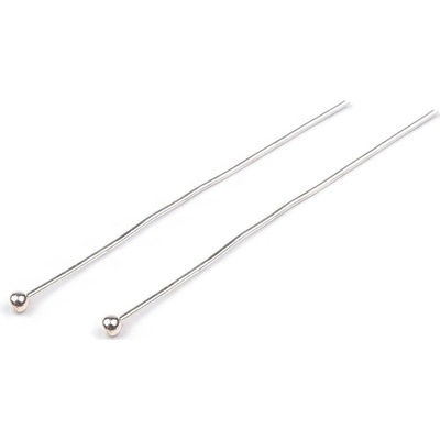 Prima-obchod Ozdobný ketlovací nýt 40 mm, barva 1 stříbrná světlá