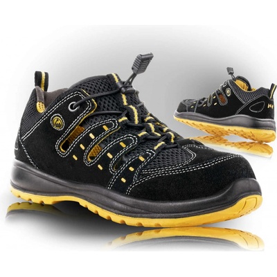 VM Footwear MEMPHIS O1 ESD sandál Čierna-Žltá