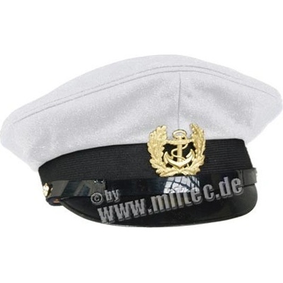 US Marine brigadýrka s odznakom biela