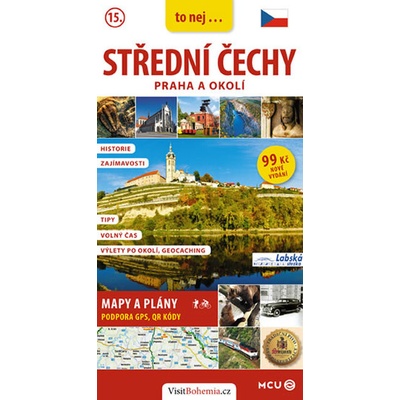 Střední Čechy kapesní průvodce česky