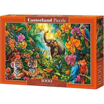 Castorland Пъзел Castorland от 1000 части - Цъфтяща джунгла (С-105427-2)