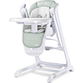 Caretero Столче За Хранене И Електрическа Люлка 2В1 Индиго Light Grey Caretero