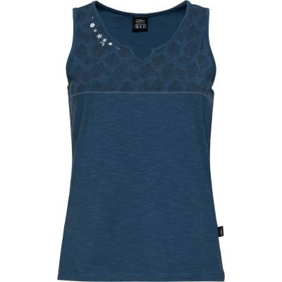Chillaz Дамски топ Chillaz Women's Korfu Leaves Top - Dark Blue - размер 36 (EU) (916-6252-0113)
