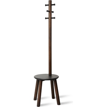 Umbra hk ltd (Канада) Закачалка umbra pillar stool със стол - цвят орех (umbra 1014257-048)