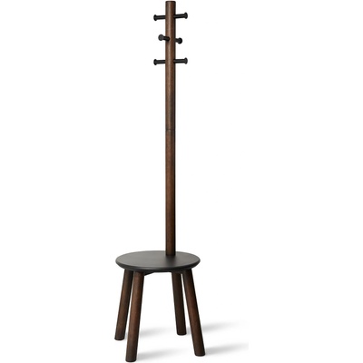 Umbra hk ltd (Канада) Закачалка umbra pillar stool със стол - цвят орех (umbra 1014257-048)