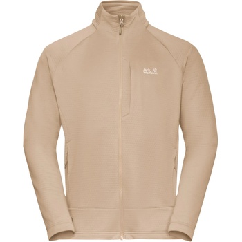 Jack Wolfskin Мъжко поларено яке Jack Wolfskin Anytrail Fullzip Fleece jacket - Oat (005-7006-0211)
