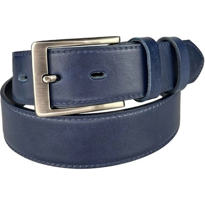 Penny Belts pánský kožený opasek 35-020-4-56 modrý