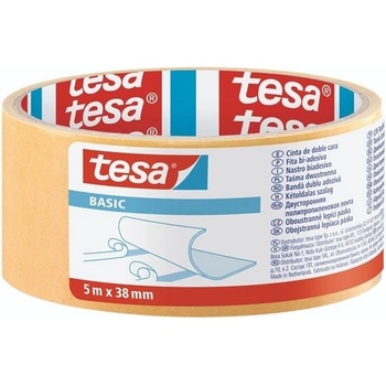Tesa Obojstranná lepiaca páska basic 38 mm x 5 m