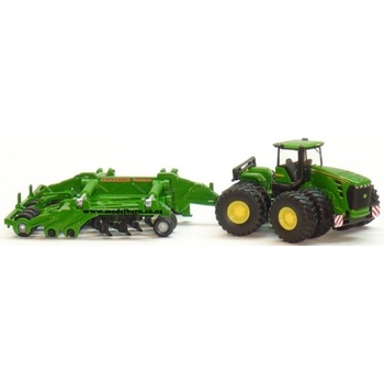 Siku Farmer 1856 Traktor s kutivátorom John Deere 9630 1:87