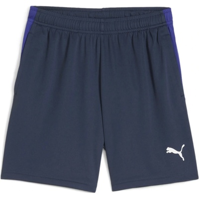 Puma IndividualLIGA Training Shorts 2 Jr open pockets modrá