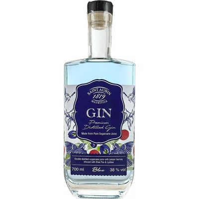Saint Aubin Blue Gin 38% 0,7 l (čistá fľaša)