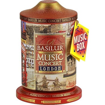 Basilur Tea Export Music Concert London plech 100 g
