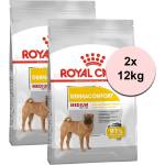 Royal Canin Medium Dermacomfort гранули за средни кучета с проблеми с кожата 2 x 12 кг