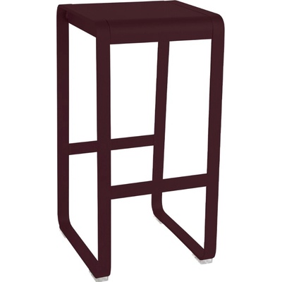 Fermob Bellevie 75 cm Třešňově červená hliníková zahradní barová židle