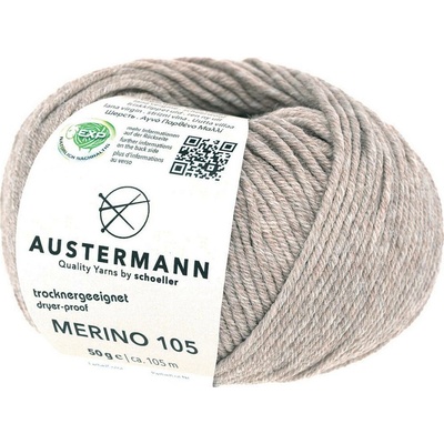 Pletací příze Austermann Merino 105 EXP Barva: 337 BEIGE MELIERT