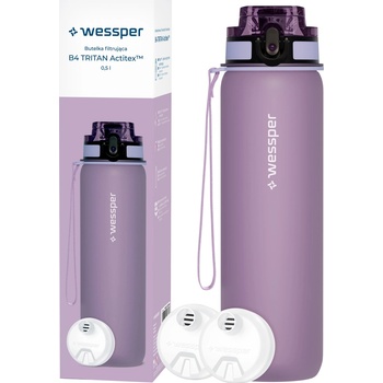 Wessper B4 Tritan Actitex 0,5 l fialová
