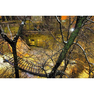 Dimex MS-5-0630 Vliesová fototapeta Noční město rozměry 375 x 250 cm