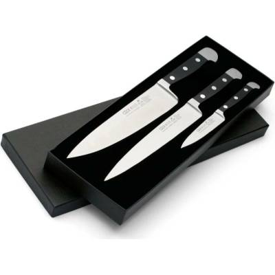 Güde die Messer Sada 3 ks kuchyňských nožů Alpha Solingen