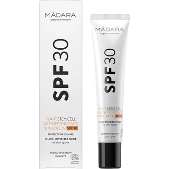 MÁDARA Cosmetics Plant Stem Cell Age-defying Face Sunscreen SPF30 40 ml