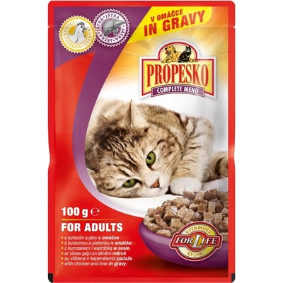 Propesko Cat kuracie a pečeň 100 g
