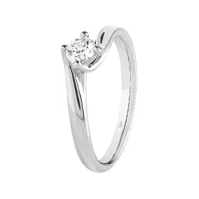 Bliss Златен дамски пръстен с диамант Bliss 20077651 (20077651)