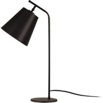 Opviq Черна настолна лампа с текстилен абажур (височина 67 cm) Salihini - Opviq lights (527ABY2193)