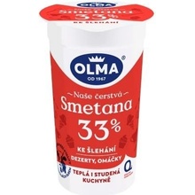 Olma Smetana ke šlehání 33% 210 g