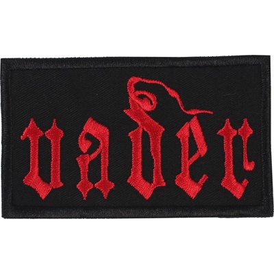 CARTON нашивка vader - logo черно/червено - carton - nh_032