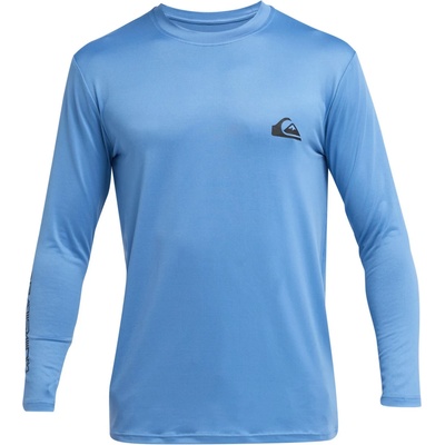 Quiksilver Мъжка плажна тениска от ликра Quiksilver Everyday Surf Tee L/S Lycra - Riviera - размер XXL (050-1595-0916)