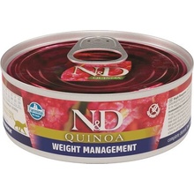 N&D GF CAT QUINOA Weight Management Lamb &Brocolli 80 g