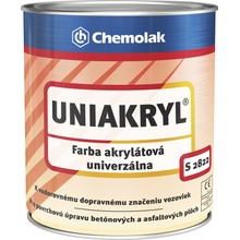 Chemolak Uniakryl S 2822 0110 sivá 5 kg