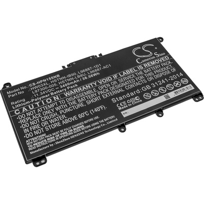 Cameron Sino HP Pavilion 15 15-EG0000, Pavilion 15 EG0073CL, HSTNN-IB90, LiPo, 11.34V, 3400mAh, CAMERON SINO (CS-HPN155NB)