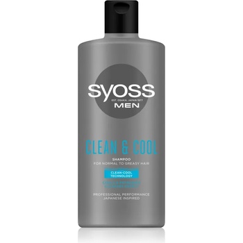 Image 1 of Syoss Men Intense Clean шампоан за нормална към омазняваща се коса 440ml