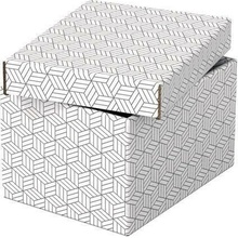 ESSELTE Archivačná krabica Home S, 20 x 15 x 25,5 cm biela 3 ks